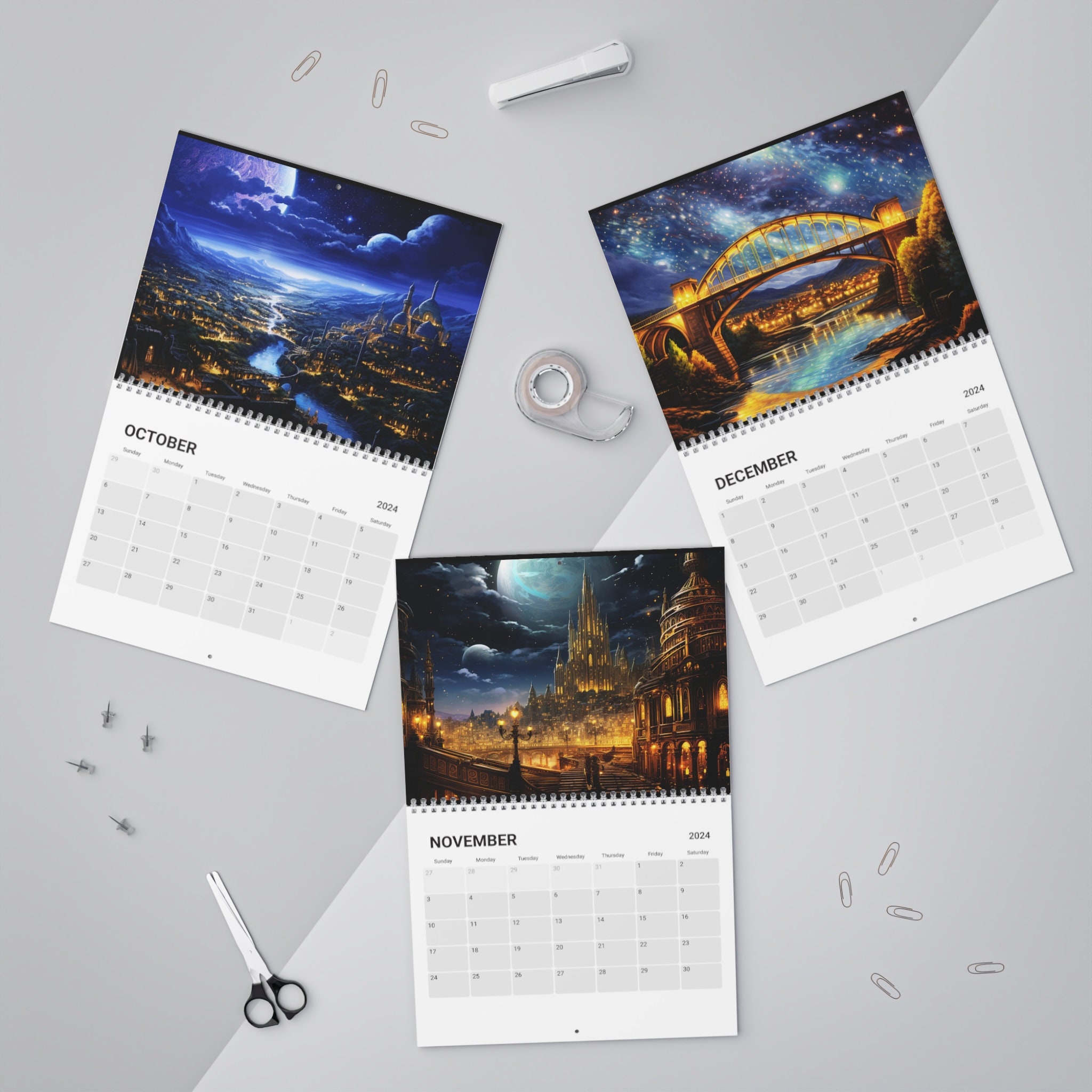 ACOTAR 2024 Calendar A Court of Thorns and Roses Booktok Art Print