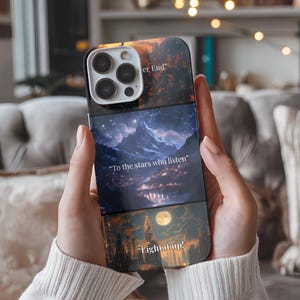 ACOTAR Velaris Night Court Phone Case: Fantasy Book Lover Gift