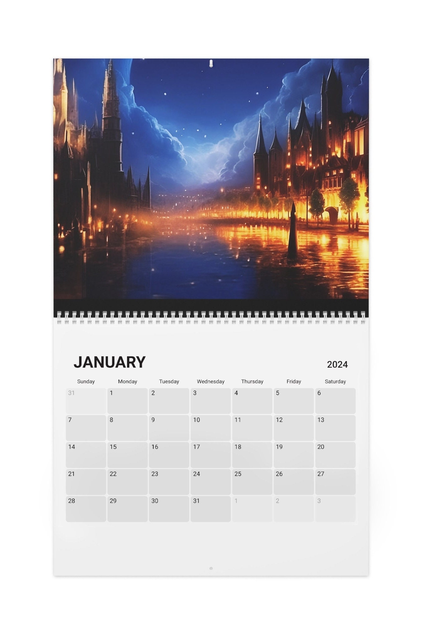 ACOTAR 2024 Calendar A Court of Thorns and Roses Booktok Art Print