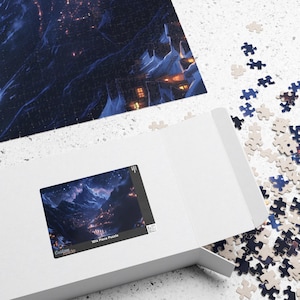 ACOTAR Velaris Ramiel Jigsaw Puzzle | Fantasy Book Lover Gift - Etsy