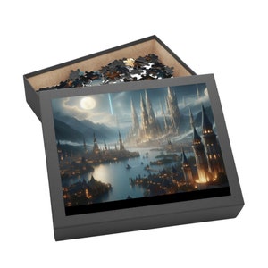 ACOTAR Velaris Jigsaw Puzzle: Night Court City of Starlight