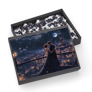 Starfall Feyre & Rhysand Velaris Puzzle – ACOTAR Night Court Fan Kunst, SJM Merch Buch Liebhaber Geschenk