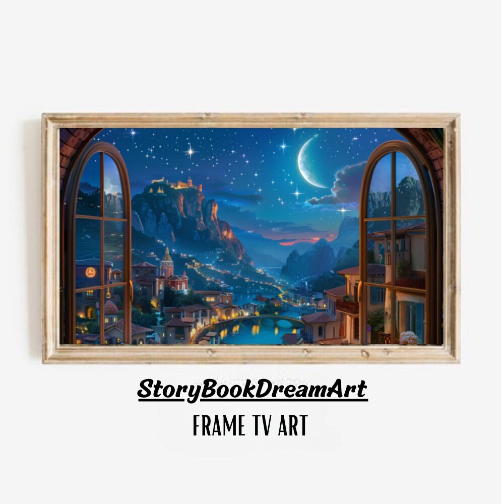 Velaris Night Court Frame TV Art: ACOTAR Inspired (Digital Download)
