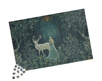 Aelin Galathynius Jigsaw Puzzle | Throne of Glass Fantasy Art Gift