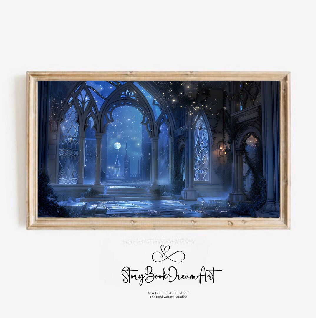 ACOTAR Velaris Night Court Frame TV Art (digital Download) - Etsy