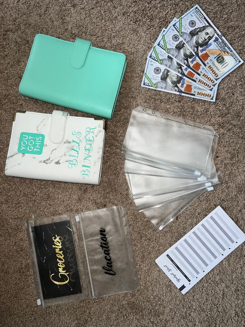 cash stuffing binder cash stuffing binder