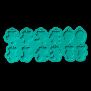 Grateful Bears Earring Palette Mold