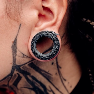 Unique gauge hot sale earrings
