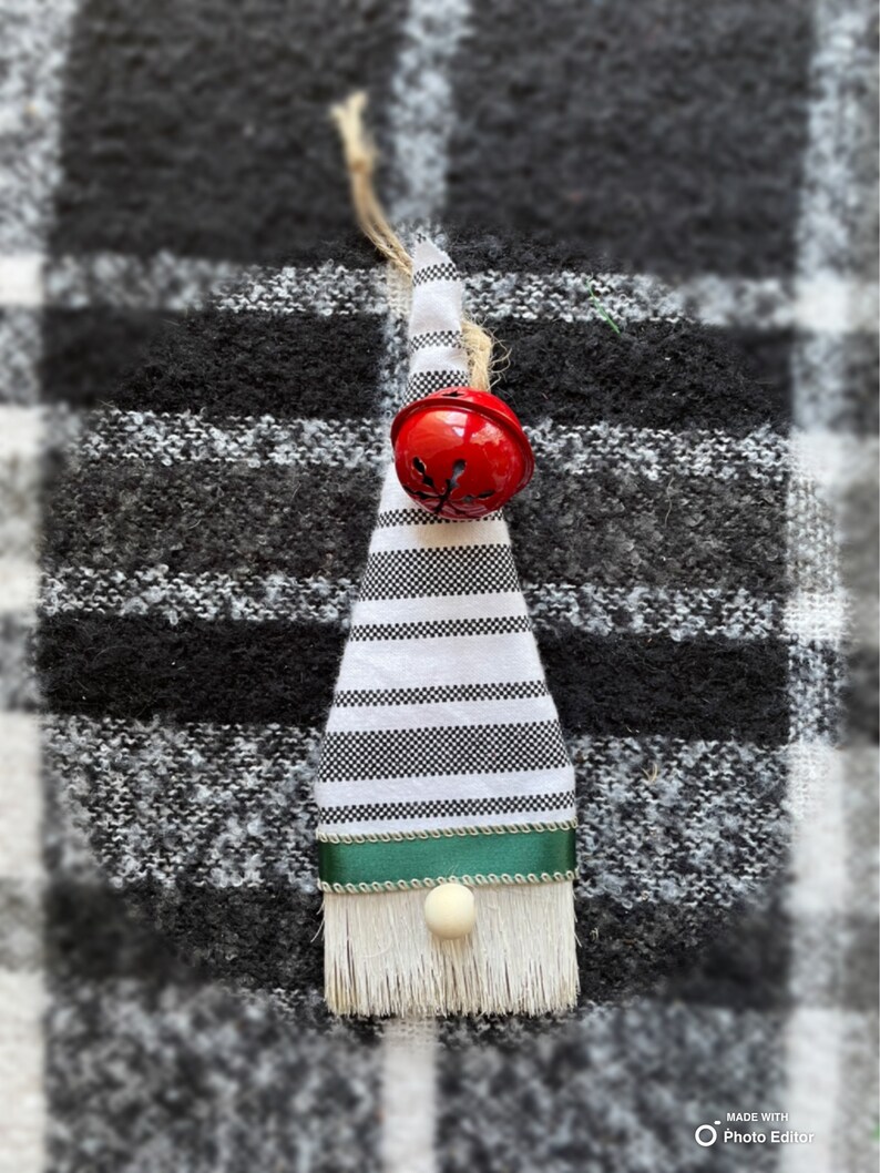 Gnome Ornament / Gnome Christmas Ornament / Gnome Paint Brush Ornament / Christmas Gift