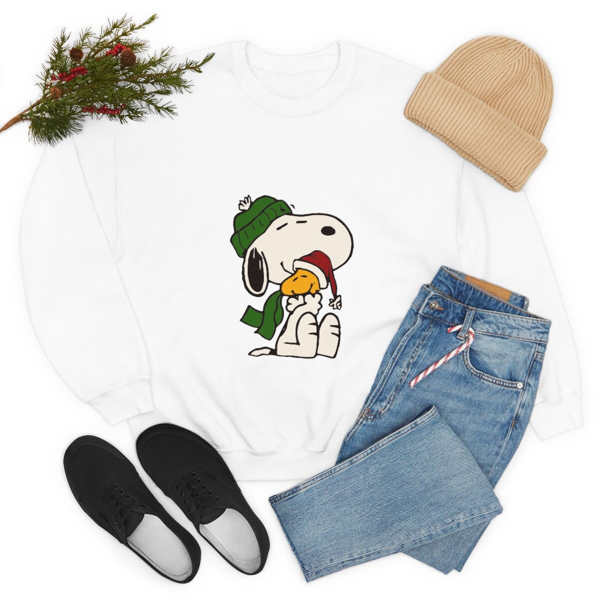 Discover Snoopy Christmas Frohe Weihnachten T-Shirt