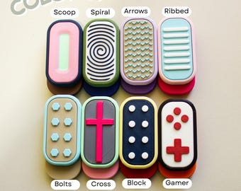 Customizable Colorful Haptic Fidget Slider: Sensory Toy, Stocking Stuffer, Colorful Fidget Slider, Magnetic