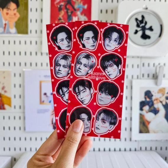 ATZ fan made Sticker Sheet| Atiny fanmade Vinyl Hologram, Glossy Stickers |