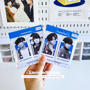Moa inspired Together Tour Freebie Sticker Packs | Glossy vinyl stickers