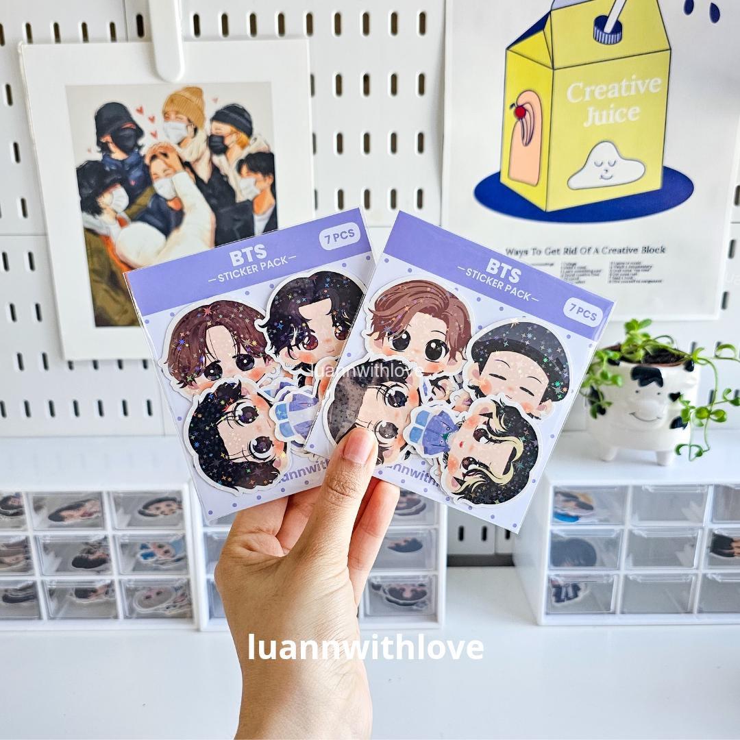 OT7 BTS Sticker Pack