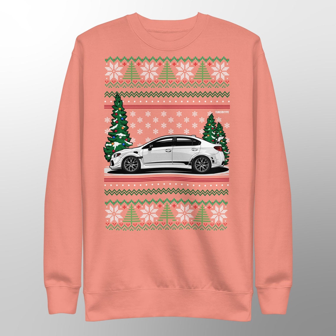 Subaru ugly christmas sweater