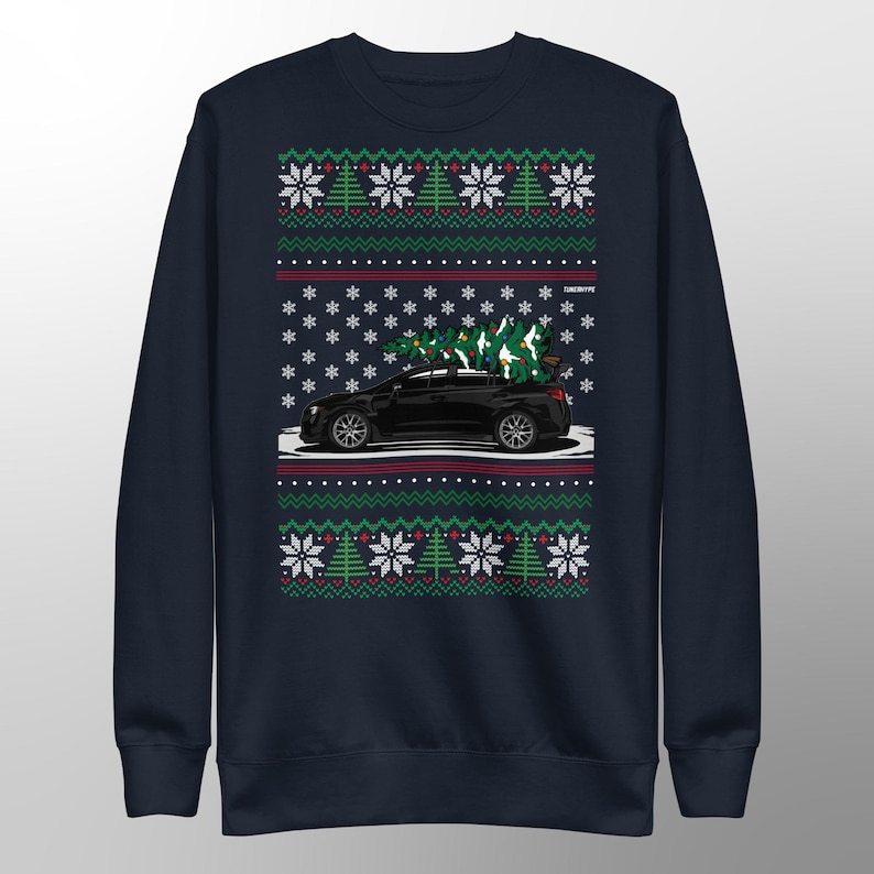 Subaru ugly christmas sweater