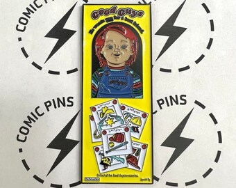 Chucky Doll in Box - Chucky - Good Guys - Enamel Pin