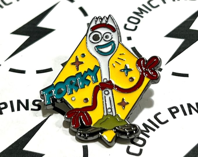 Forky Toy Story Enamel Pin Etsy
