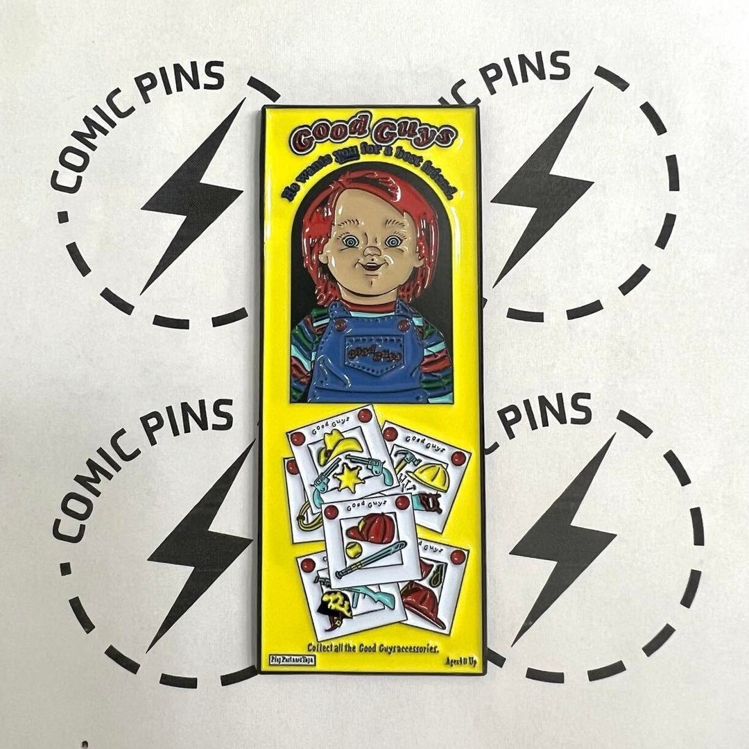 Chucky Doll in Box Chucky Good Guys Enamel Pin - Etsy