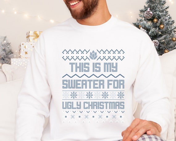 Punny christmas sweater shop