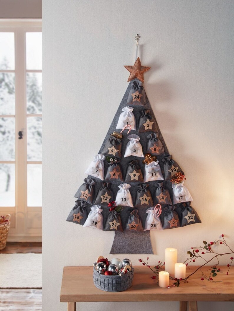 Advent Calendar For Filling, Children, 2023 Christas Fabric Bags 24 To - View #8