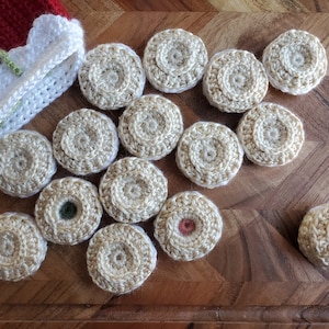 Crochet Jam Cookie Memory Game **PDF PATTERN**