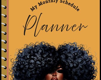 My Monthly Plan - Digital Monthly Planner