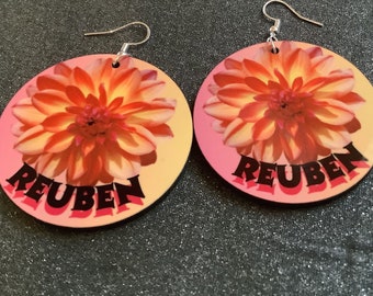 Hebrew Tribe of Reuben Earrings