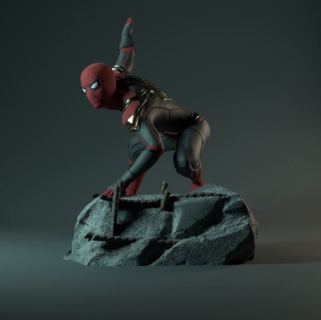 Spider-Man Tom Archivo STL, Impresión Digital 3D, Archivo