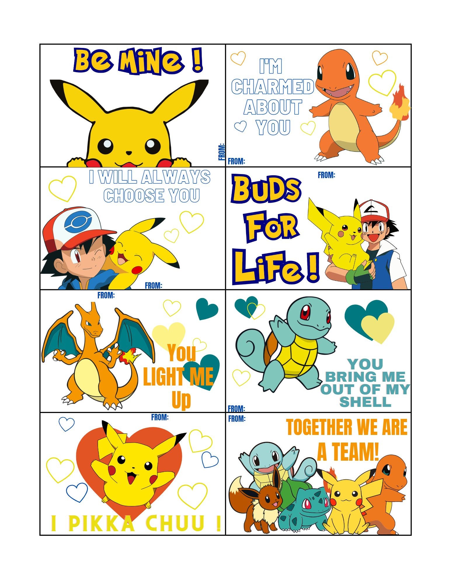 Pokemon Valentines Day Cards Etsy pokemon-valentines-day-cards-etsy