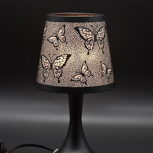 Black Butterfly Touch Lamp aroma wax warmer lamp