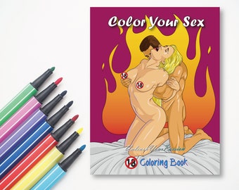 Porn coloring book - Handmade - Etsy AU