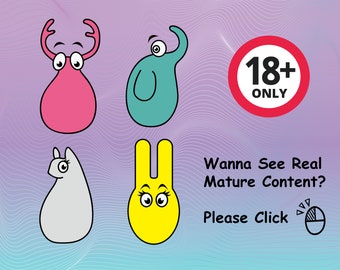 4 Different Cute Animals Portable Vibrators Bundle Stimulators Adult Toys Sex Toys Massager Gift For Her Deer Elephant Fox Rabbit Mature