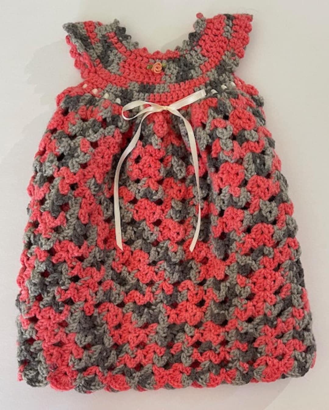 Strawberry Shortcake Crochet Dress