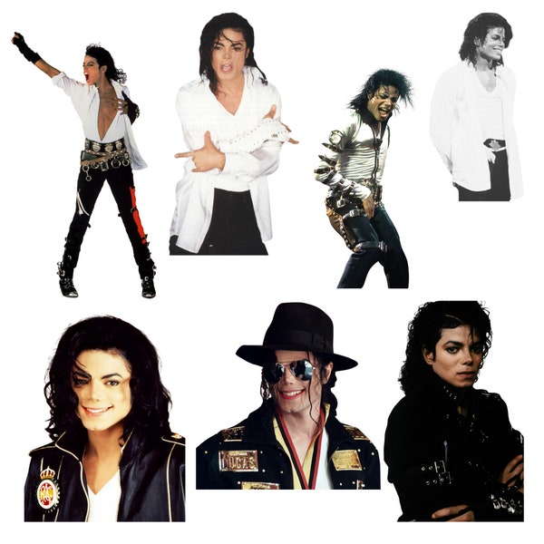 Michael Jackson png package, Michael Jackson high quality portrait, instant download