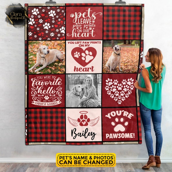 Buy Pet Memorial Blanket Etsy