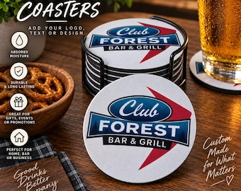 Bulk Customized Full Color Coasters