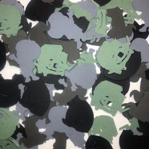 120pc Garbage Truck Themed Confetti Table Scatter