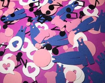 120pc Rachel Themed Confetti Table Scatter