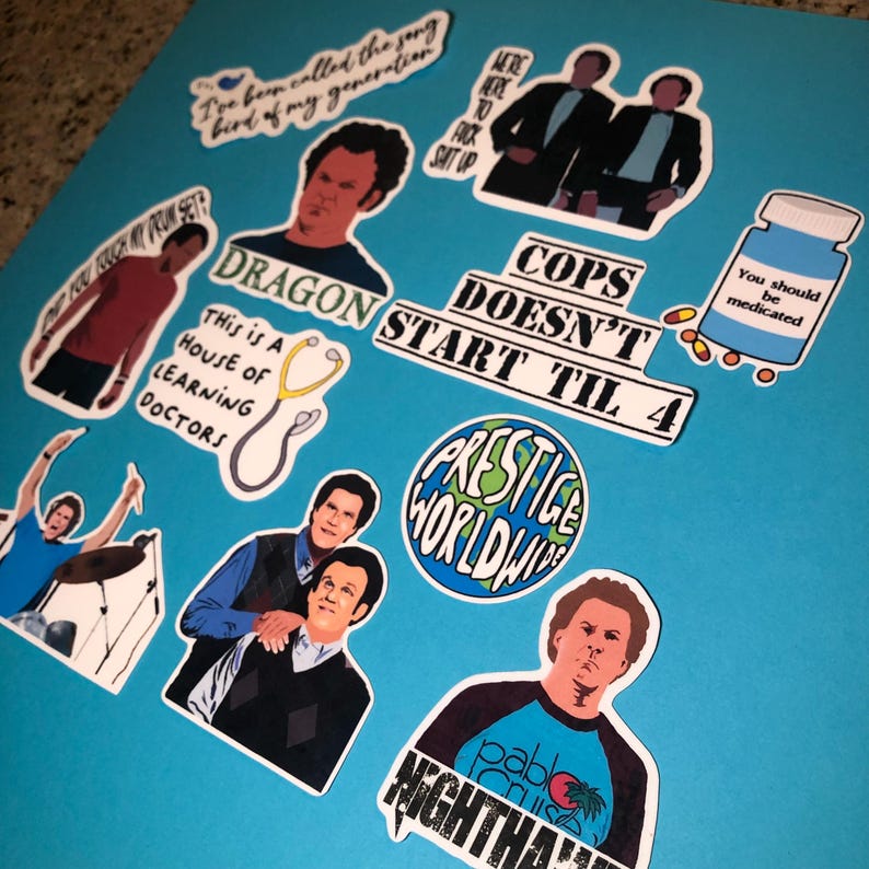 Brother Themed Sticker Pack - Etsy