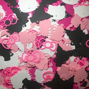 120pc Kitty Themed Confetti Table Scatter