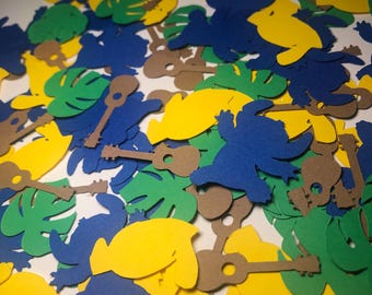 Coriandoli da tavolo a tema alieno blu da 120 pezzi