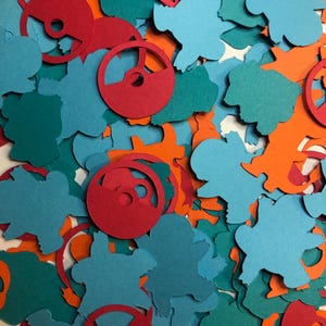 120 Stück Konfetti Tischdekoration im Poké Stil