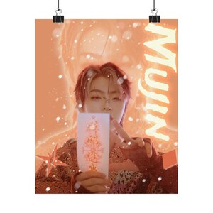Orange Aesthetic Mujin (The Kingdom) Poster