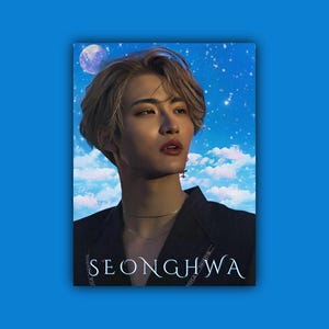 Ethereal Seonghwa (ATEEZ) Poster
