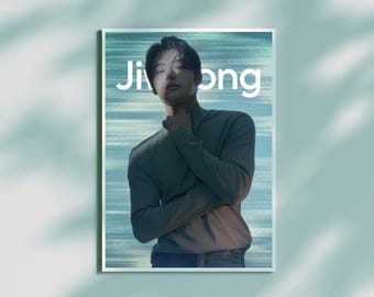 Aesthetic Jiwoong (ZB1) Poster