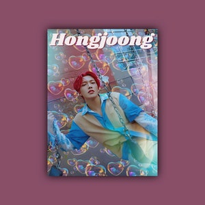 Aesthethic Hongjoong (ATEEZ) Poster