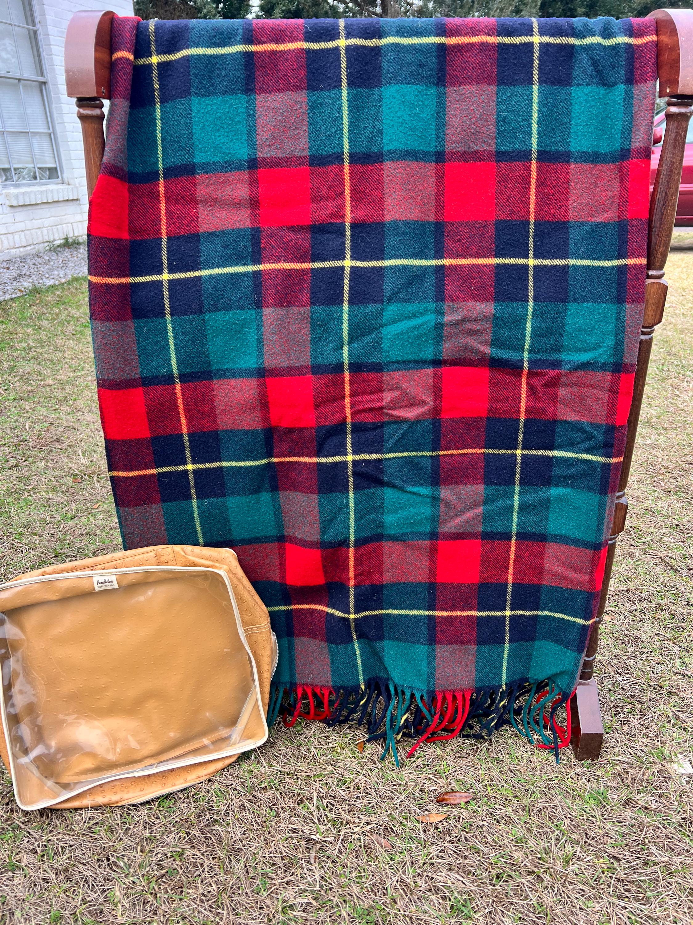 デッドストック　PENDLETON Robe in Bag ウールブランケット A Classic Pendleton Robe in a Bag Wool Blanket in the Beloved