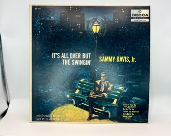 Sammy Davis JR. It's All Over But The Swingin' Decca Records 1958 DL 8641 *RARO*