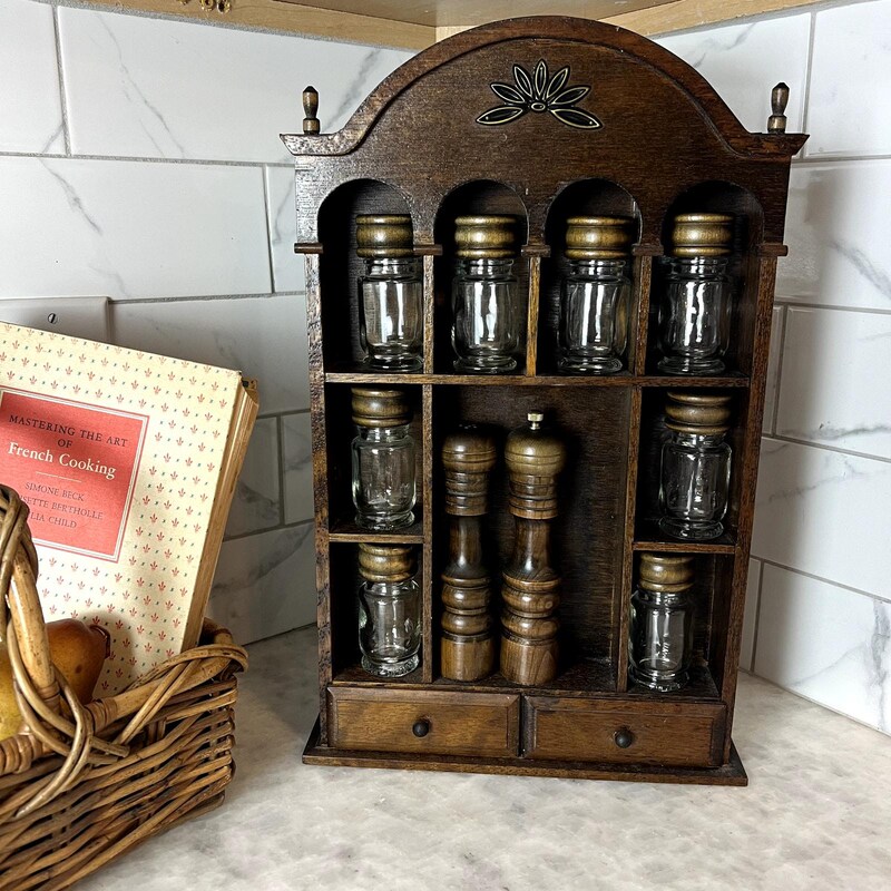 Retro Spice Rack Vintage Spice Rack - Etsy
